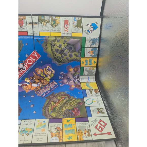 Vintage Monopoly Scooby-Doo Edition Game Replacement Board Instructions - Picture 6 of 8